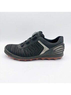 ECCO Hydromax Cage Pro BOA Golf Shoes Spikeless Men's Size 10 (EU 44) Black